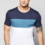 Long Line Scoop Hem Cut And Sew T-Shirt